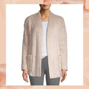 NWT Beige Sherpa Sleep Bed Cardigan